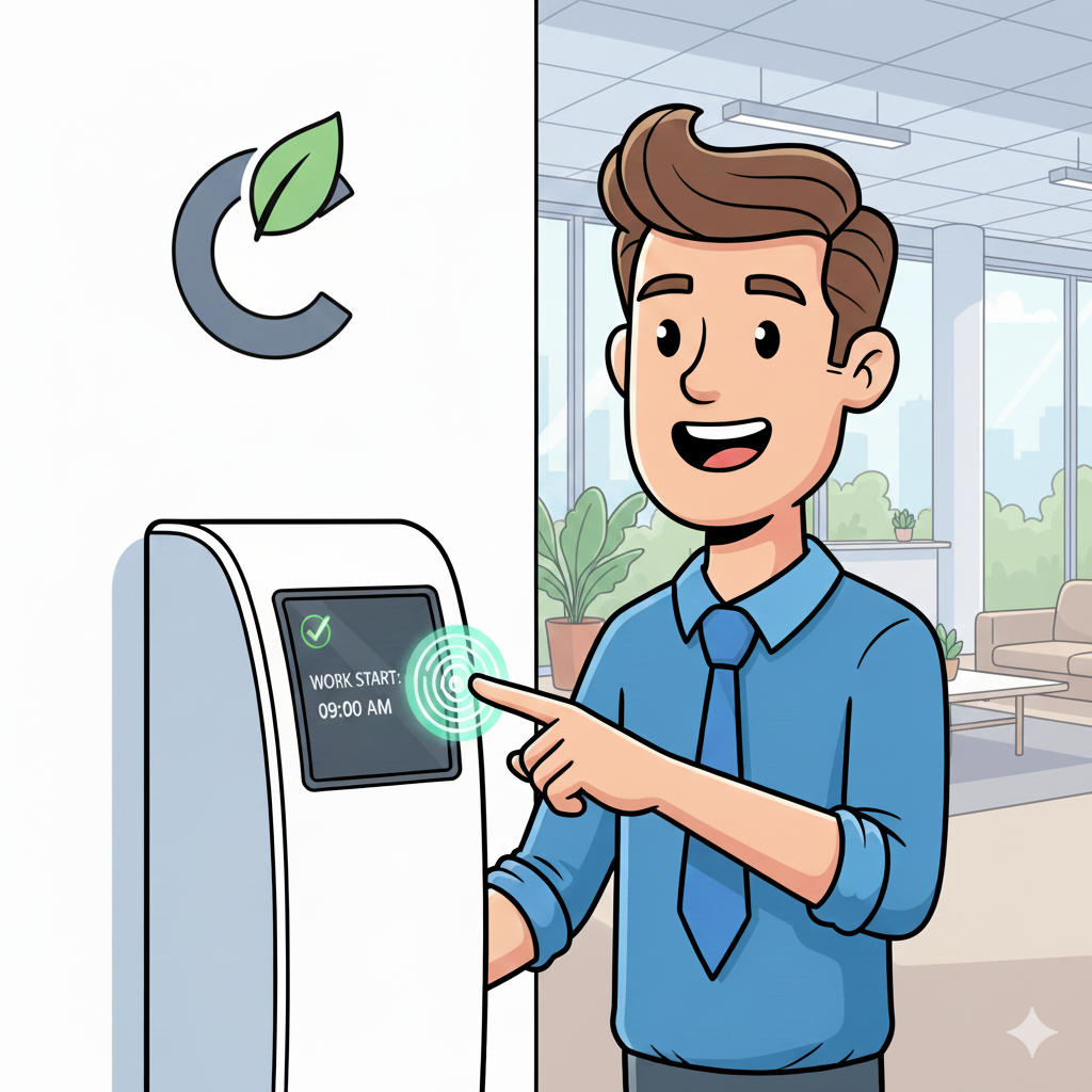 Showing finger Print 